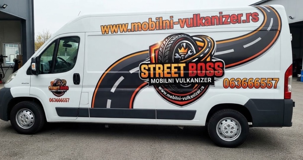 Street Boss kombi - mobilni vulkanizer na terenu